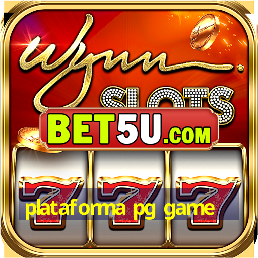 plataforma pg game